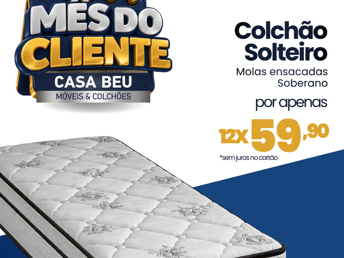 Colchão Casa Beu