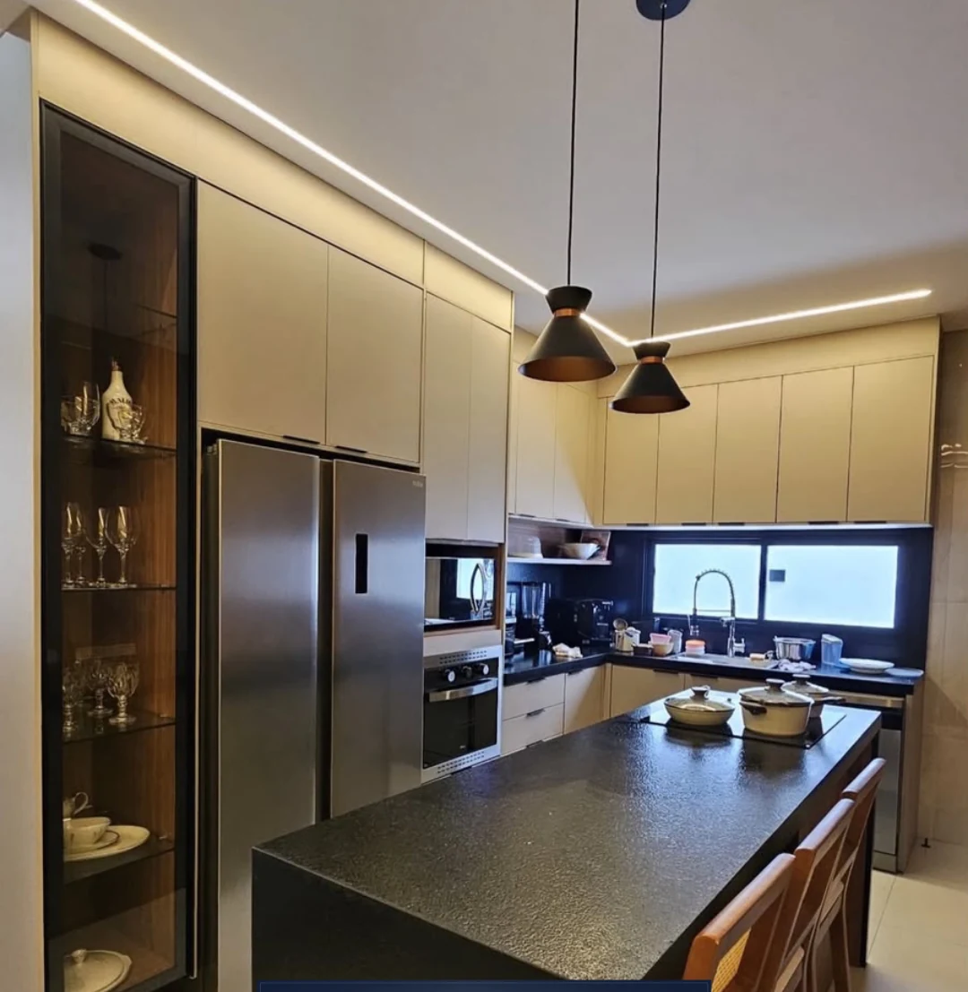 Cozinha modulada Casa Beu